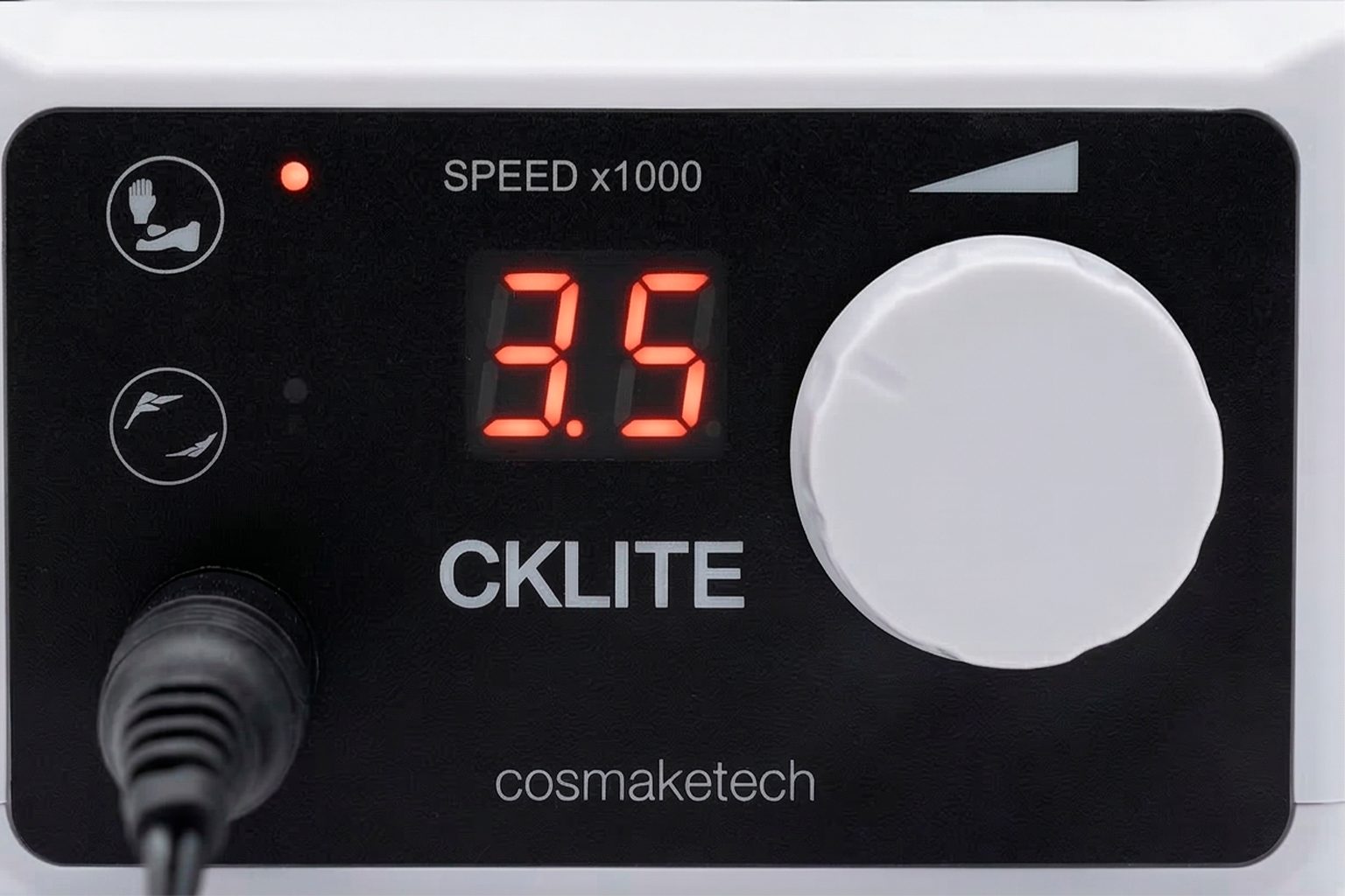 CKLite — painel frontal e visor digital